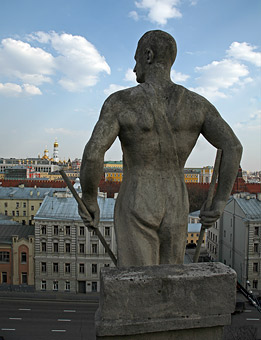 roof of Lenin`s library